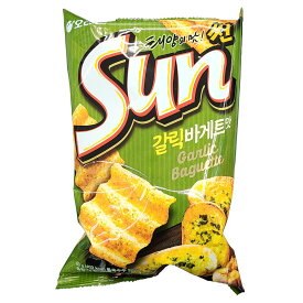 サンチップ(ガーリックバゲット味） ■韓国食品■韓国料理/韓国食材/韓国お土産/韓国お菓子/お菓子/おやつ/韓国せんべい/おつまみ/スナック/デザート/激安/ハロウィン/【YDKG-s】★