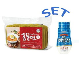★セット商品★「松鶴」ホームチョル麺 ＆ パルド・ビビンジャン・380g【チョルミョンセット】