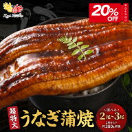 うなぎ 蒲焼 超特大 約380g 父の日 にほんうなぎ 真空包装 たれ付き スタミナ満点 訳あり 土用丑の日 タ…