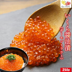 いくら醤油漬 （ サーモントラウト 卵 ） 250g ギフト 贈り物 お祝い のし対応