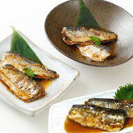 いわし煮魚 10尾 3種セット×各1パック(計30尾)) イワシ 鰯 生姜煮 みぞれ煮 梅肉煮 お手軽 温めるだけ …