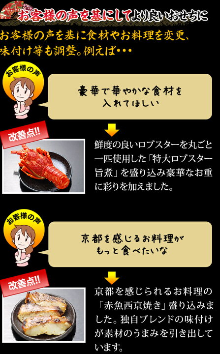 楽天市場】【必ずポイント10倍!】冷蔵 8寸三段特大和風おせち 【56品目・5人前】 京都祇園「華舞」監修特大重 夢の舞 【送料込み】2023年 お正月 お節料理 予約 冷蔵おせち【10/30 00:00〜10/30 23:59迄エントリーで】 : 海鮮かに処 楽天市場】【必ずポイント10倍!】冷蔵 8寸三段特大和風おせち 【56品目・5人前】 京都祇園「華舞」監修特大重 夢の舞 【送料込み】2023年 お正月 お節料理 予約 冷蔵おせち【10/30 00:00〜10/30 23:59迄エントリーで】 : 海鮮かに処
