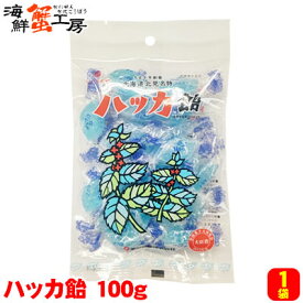 ハッカ飴 100g 永田製飴 北海道 北見 名物 お土産 のど飴 キャンディー メール便 送料無料 ご当地 ギフト 個包装 誕生日祝 御礼 内祝 お取り寄せ グルメ