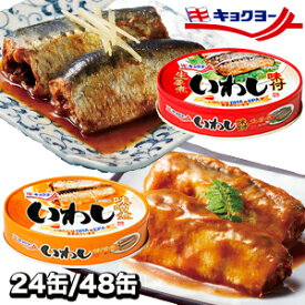 いわし缶詰 鰯缶詰 味付 生姜煮 味噌煮 缶詰め かんづめ イワシ 鰯 キョクヨー 極洋 缶切り不要 プルトップ缶 満足良品館 全国送料無料