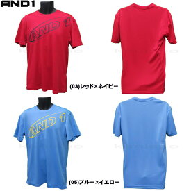 メール便無料 アンドワン AND1 Tシャツ OUTLINE HOOK TEE 71101 バスケット