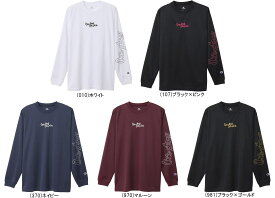 メール便無料 チャンピオン ロングスリーブ Tシャツ 長袖 C3-AB420CHAMPION バスケット