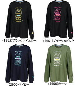 メール便無料 コンバース レディース プリントロングスリーブ 長袖 Tシャツ CB332353L 女性 女子