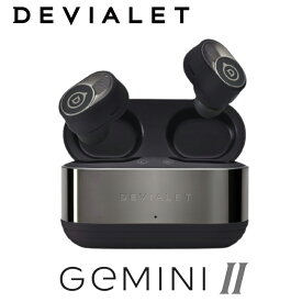 DEVIALET GEMINI2 アクティブノイズキャンセリング ワイヤレスイヤホンデビアレ ジェミニ2 国内正規代理店 bluetooth マルチポイント ワイヤレスチャージ 高音質 高品質 高級 ラグジュアリー チタン フランス