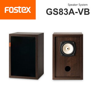 FOSTEX GS83A-VB �A���j�R 8cm�t�������W �X�s�[�J�[�V�X�e�� �������K�㗝�X �t�H�X�e�N�X �W�[�G�X83�G�[�r�[ ���^ �X�s�[�J�[ �u�b�N�V�F���t �y�A �o�X���t �E�H�[���i�b�g �w���e�[�W �f�X�N