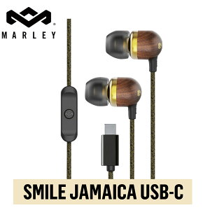 House Of Marley Smile Jamaica USB-C �L���C���z�� �������K�㗝�X �n�E�X�I�u�}�[���[ �X�}�C�� �W���}�C�J 9mm�h���C�o�[ �G�R�t�����h���[ ���T�C�N���A���~ �}�C�N�t�� �y�� �J�i���^ �z�P�[�u�� 