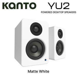 Kanto Audio YU2 �f�X�N�g�b�v PC �X�s�[�J�[ �y�A �������K�㗝�X �J���g �I�[�f�B�I �p���[�h�X�s�[�J�[ �A�N�e�B�u�X�s�[�J�[ USB�X�s�[�J�[ �� �z���C�g �ڑ� USB DAC ���f�W�^�� ������ ���^ �R