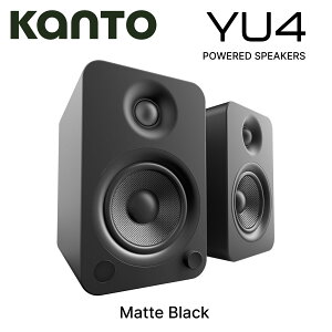 Kanto Audio YU4 �f�X�N�g�b�v �A�N�e�B�u�X�s�[�J�[ �y�A �������K�㗝�X �J���g �I�[�f�B�I �p���[�h�X�s�[�J�[ Bluetooth�X�s�[�J�[ Bluetooth �� �z���C�g �Q�[�~���O ������ �剹�� ���^ �R���p�N