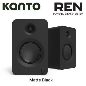Kanto Audio REN �A�N�e�B�u �X�s�[�J�[�V�X�e�� �u�b�N�V�F���t �y�A �������K�㗝�X �J���g ���� HDMI ARC Bluetooth RCA ���f�W�^�� �p���[�h�X�s�[�J�[ �A�N�e�B�u�X�s�[�J�[ USB�X�s�[�J�[ USB-C DAC 