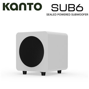 �yNew���f���zKanto Audio SUB6 �p���[�h�T�u�E�[�t�@�[ �������K�i �J���g�I�[�f�B�I SUB6 6�C���`�E�[�t�@�[ 100W RMS 200W�s�[�N ���\�� ���y �f�� �Q�[�� �ቹ����