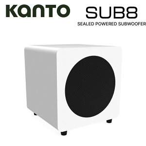 Kanto Audio SUB8 ^ TuE[t@[ K㗝X Jg I[fBI woofer dቹ ቹ ubN zCg