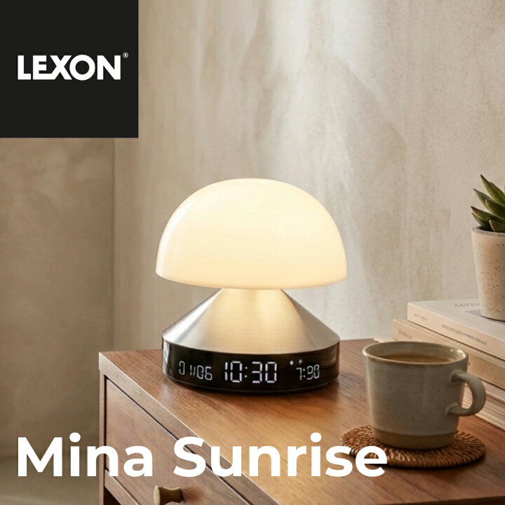 楽天市場】LEXON LCD アラーム時計 Mina Sunrise : KANJITSU DIRECT 