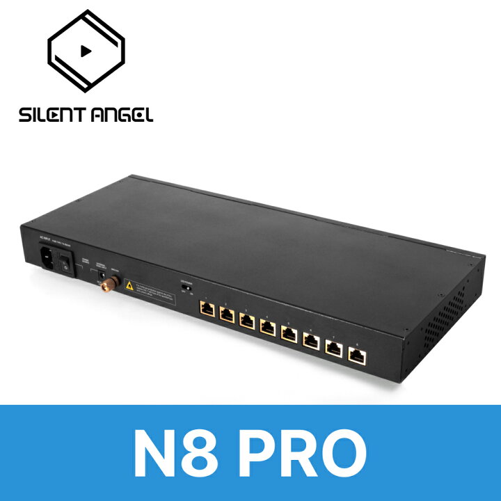 楽天市場】SILENT ANGEL N8 PRO ネットワーク スイッチングハブ 8 