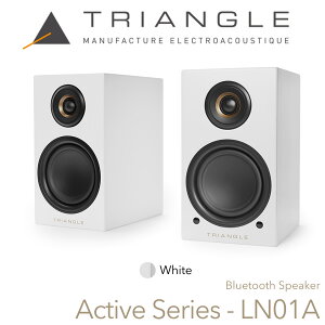 TRIANGLE Active Series LN01A �u�b�N�V�F���t�X�s�[�J�[ �y�A �u�b�N�V�F���t HiFi �t�����X �A�N�e�B�u�X�s�[�J�[ Bluetooth aptX �t�H�m optical �T�u�E�[�t�@�[�o�� ������ �X�s�[�J�[ ���ቹ �z�[���V�A