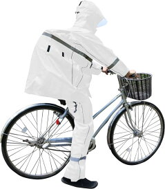 自転車 通学用 リュック対応 新入学 学校指定 レインウェア カッパ 雨合羽 レインスーツ ヘルメット対応 メンズ レディース スポルダー SPL-30