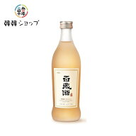 【麹醇堂】百歳酒 13度 375ml　炭酸 マッコリ カクテルマッコリ お酒 甘い 韓国 まっこり　韓国お酒