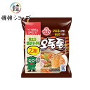 オットギ オドントン麺120g 韓国食品 韓国ラーメン 海鮮ラーメン ピリ辛ラーメン 非常食