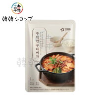 アワーホーム ブデチゲ 400g / レトルト 韓国スープ 韓国鍋 韓国料理 チゲ鍋 韓国食品 旨辛い