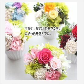 Happyなプレゼント プリザーブドフラワー 送料無料 ケース入り プリザ バラ 薔薇 アレンジ 花 ギフト 誕生日 記念日 サロン 開店祝い 入学 卒業 母の日 敬老の日 結婚祝い 記念日 プレゼント 赤 ピンク イエロー ブルー 白