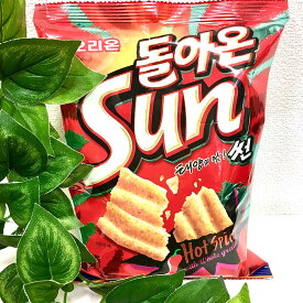 オリオン サンチップ ホットスパイシー味 80g 　韓国 お菓子 スナック菓子