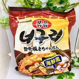 農心 ノグリ 海鮮風【旨辛焼きちゃんぽん】 137g 袋麵 ラーメン 韓国