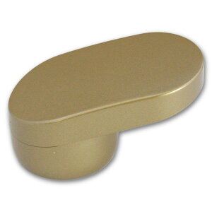 和気産業 ABIRA 室内手すり用金具 L型キャップ Φ32・35mm用 ゴールド 手摺 階段 玄関 トイレ NES10G