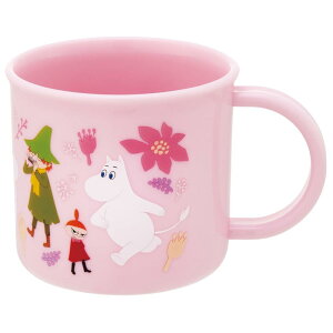 スケーター(Skater) お弁当 プラコップ 200ml 子供用 抗菌 食洗機対応 日本製 ムーミン アニメ ピンク KE4AAG-A