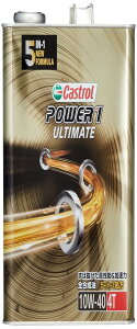 JXg[(Castrol) GWIC POWER 1 ULTIMATE 4T 10W-40 4L ֎ 4TCNGWp S MA2 Castrol F