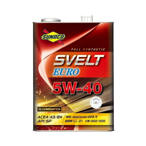 XmR(Sunoko) sunoco GW IC svelt euro 5 w 40 api Ki sp acea Ki a 3 b 4 4 l