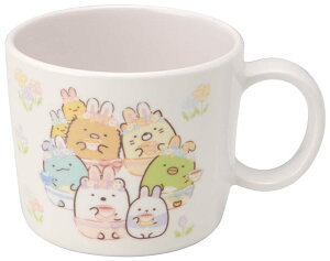 スケーター(Skater) 子ども用 コップ メラミン マグカップ 230ml すみっコぐらし うさぎのおにわ M310-A