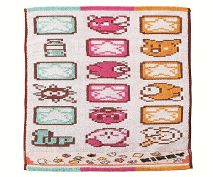 丸眞 フェイスタオル 任天堂 星のカービィ 34×80cm クラシック 綿 2サイズ展開 4585001400