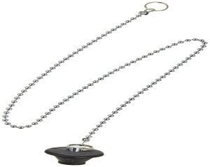 SANEI バス用W式クサリ付きゴム栓 クサリ長さ670mm 4.5mm玉クサリ PH27-31