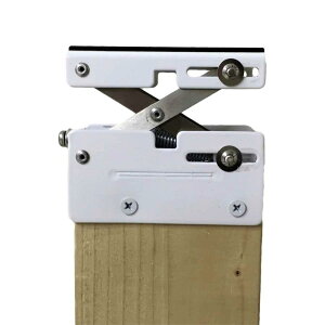 和気産業(Waki Sangyo) ウォリスト(Walist) 突っぱりジャッキ 棚 壁面 収納 1個 白 80×90×41mm WAT-002