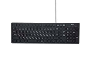 �o�b�t�@���[ BUFFALO USB�ڑ� �L���X�^�C���b�V���L�[�{�[�h �u���b�N BSKBU15BK