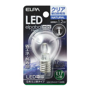 �G���p(ELPA) LED�d��S�` LED�d�� �Ɩ� E17 1.2W �����F �����p LDA1CN-G-E17-G455