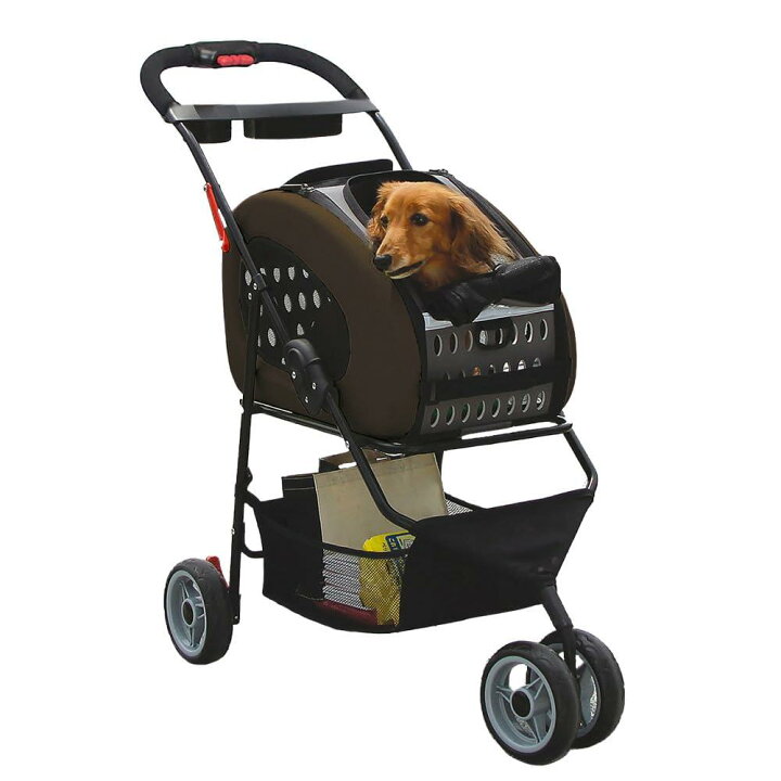 楽天市場】アイリスオーヤマ 犬用カート ペットカート 4WAY 折りたたみ 