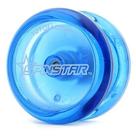 ヨーヨー スピンスター 初心者向けD V D付 ヨーヨーファクトリー クリアブルー