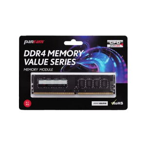 CFD�̔� Panram �f�X�NPC�p ������ DDR4-2400 (PC4-19200) 4GB×1�� 288pin DIMM ���� D4U2400PS-4GC17