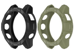 SHEAWA GarminK[~ Fenix 7X PropP[X Jo[ 2Zbg یP[X Epix Pro 51mm TPUS یJo[ ϏՌ ANZT[ (ubN+A[~[O[)