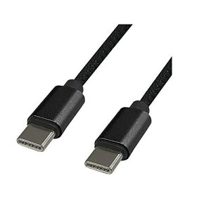 LAZOS TypeC-TypeC 5A �f���h�~ �[�d�E�]���p�P�[�u�� 1m �u���b�N