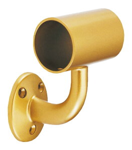 マツ六 ECLE システム手すり ブラケット横型通し ゴールド EL-83G