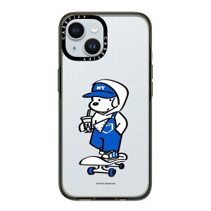 CASETiFY RpNg i Phone 15 P[X MILKi (2x MIL-STD-810G) / 1.2m̗eXgNA - Skater JOHN (Overalls) - NA ubN