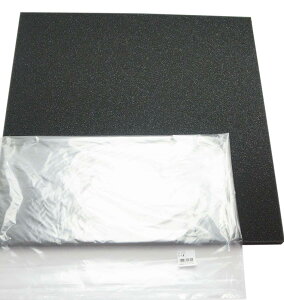 和気産業 ウレタン 黒 20mmX500mmX500mm 衝撃材 パッキン材 目地材 UL-012