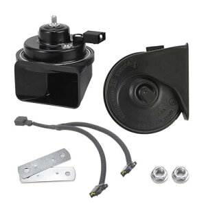 YFFSFDC 車 ホーント ホーン クラクション 純正プレミアムホーン 純正サウンド 12V 二股分岐ハーネス付き レクサス レクサス風 レクサスホーン TOYOTA TOYOTA用 LEXUS 適用するトヨタ ヨタ汎用 110db