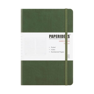 PAPERIDEAS �m�[�g A5 �n�[�h�J�o�[ (���r, �I���[�u�O���[��)