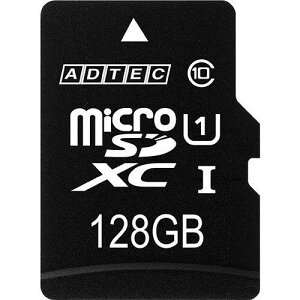 AhebN microSDXCJ[h 128GB UHS1 SDϊAdaptert AD-MRXAM128G/U1